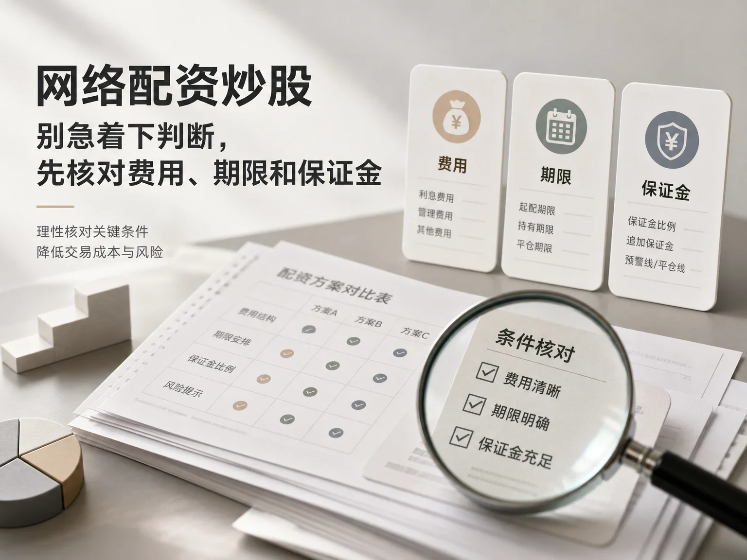 网络配资炒股别急着下判断,先核对费用、期限和保证金 插图