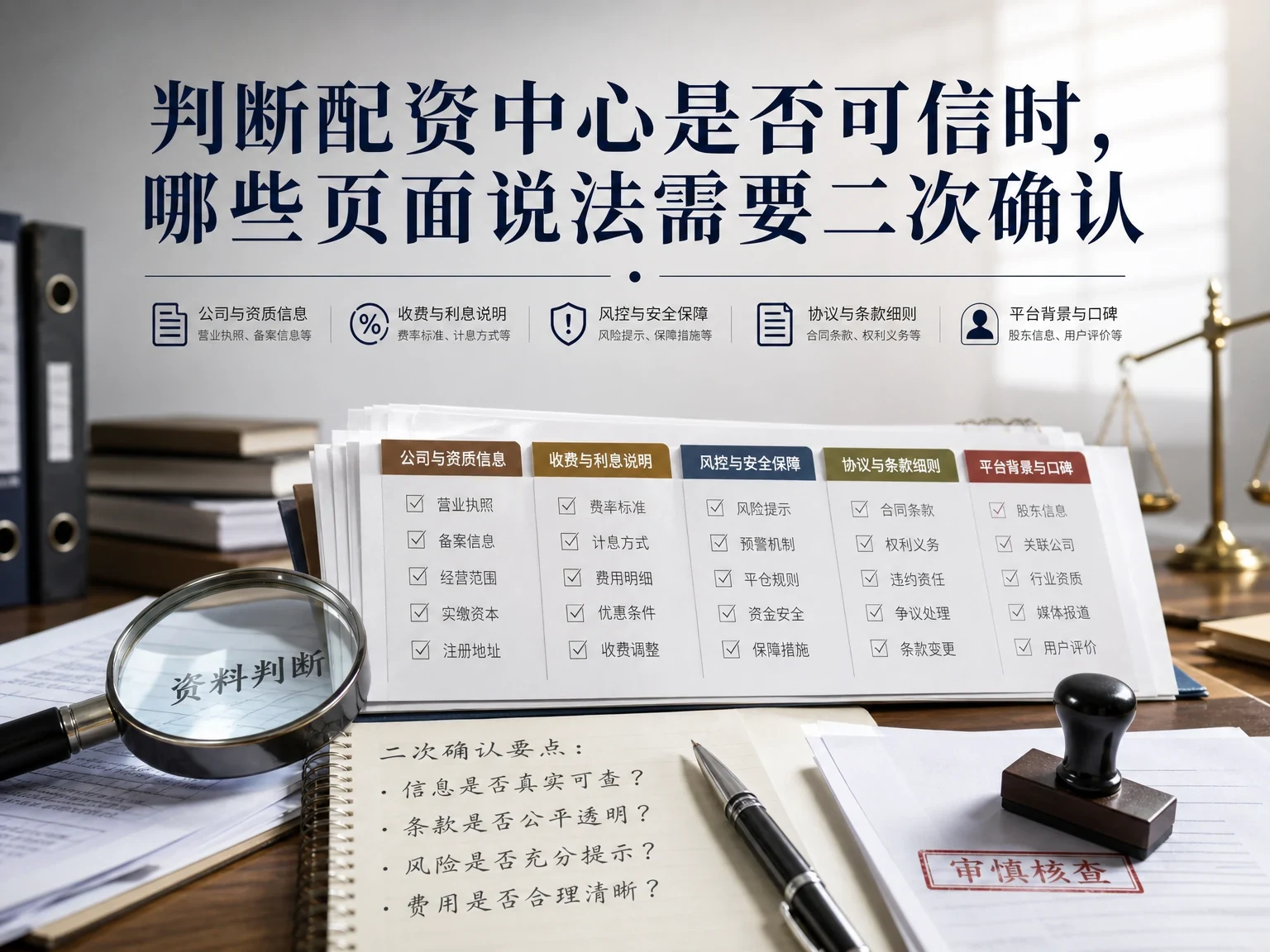 判断配资中心是否可信时,哪些页面说法需要二次确认缩略图