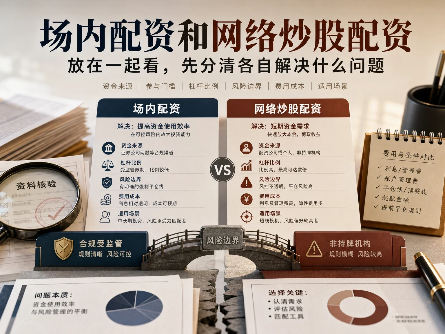 场内配资和网络炒股配资放在一起看,先分清各自解决什么问题 插图