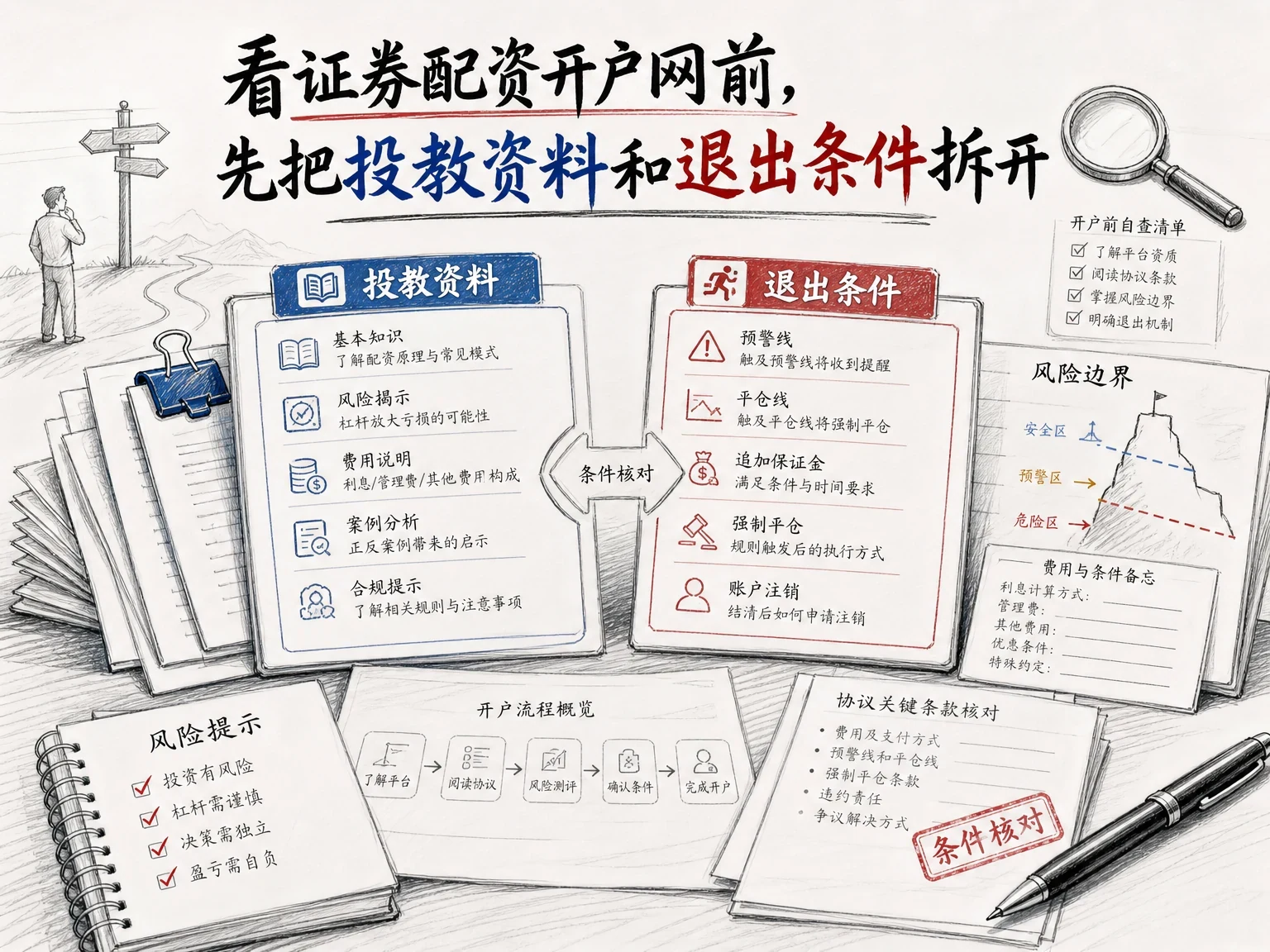 看证券配资开户网前,先把投教资料和退出条件拆开 插图