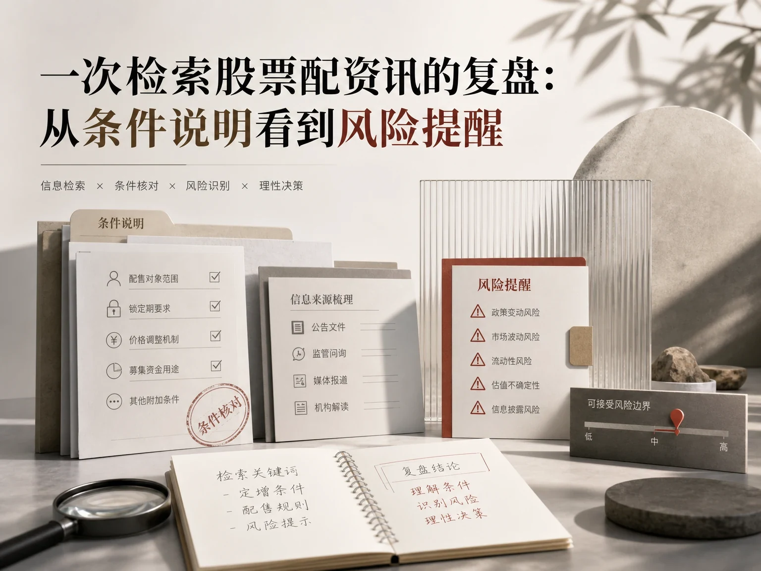 一次检索股票配资讯的复盘:从条件说明看到风险提醒 插图